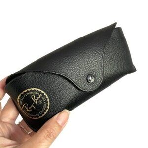 Ray Ban Black Semi-Hard Aviator Sunglasses Case